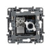 ETIKA Розетка двойная RJ11+RJ45 кат.5E UTP слоновая кость