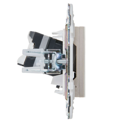 SKANDY Розетка компьютерная RJ45 кат.5E SK-K01Sh шампань IEK