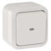 TORS Переключатель одноклавишный с индикацией 10А IP55 TS302 белый IEK TORS Переключатель одноклавишный с индикацией 10А IP55 TS302 белый IEK