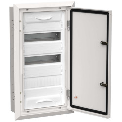 TITAN 5 Корпус металлический ЩРв-36 (1х36) 630х365х130мм IP31 белый (одна дверь) IEK