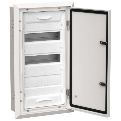 TITAN 5 Корпус металлический ЩРв-36 (1х36) 630х365х130мм IP31 белый (одна дверь) IEK