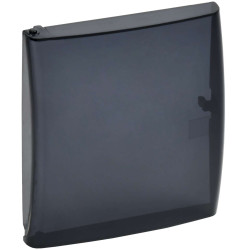 TEKFOR Mini Дверца для корпуса пластикового КМПн-4 IP41 черная прозрачная IEK