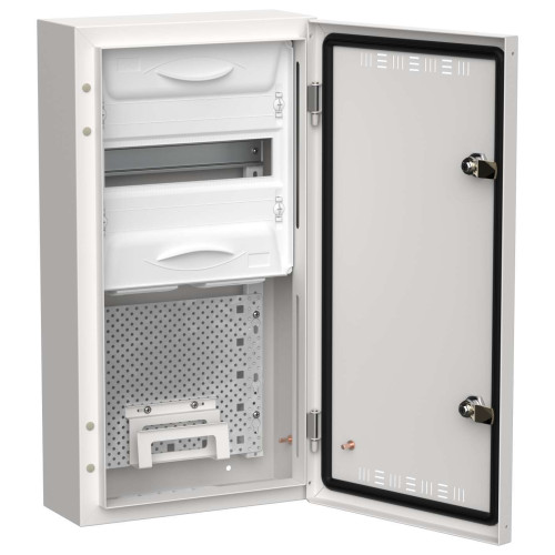 TITAN 5 Корпус комбинированный ЩРн-12 (1х36) 585х310х140мм IP30 белый IEK