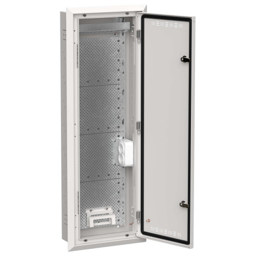 TITAN 5 Корпус мультимедиа ЩРв-72 (1х72) 1005х365х130мм IP30 белый IEK