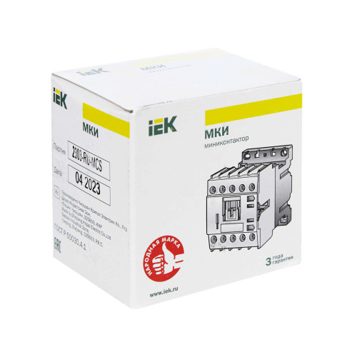 Миниконтактор МКИ-11211 12А 230В/АС3 1NC IEK