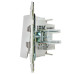 SKANDY Выключатель 2-клавишный с индикацией 10А SK-V09W арктический белый IEK SKANDY Выключатель 2-клавишный с индикацией 10А SK-V09W арктический белый IEK