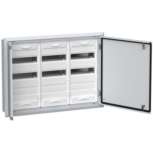 TITAN 5 Корпус металлический ЩРв-108 (3х36) 630х885х130мм IP31 белый (две двери) IEK