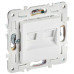 SKANDY Розетка компьютерная двойная RJ45 кат.5E SK-K03W арктический белый IEK SKANDY Розетка компьютерная двойная RJ45 кат.5E SK-K03W арктический белый IEK