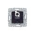 BRITE Розетка компьютерная RJ45 кат.5E РК10-БрС сталь IEK BRITE Розетка компьютерная RJ45 кат.5E РК10-БрС сталь IEK