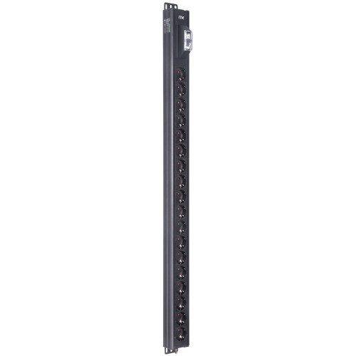 ITK BASE PDU вертикальный PV0101 23U 1 фаза 16А 18 розеток SCHUKO (немецкий стандарт) без кабеля с входным разъемом C20