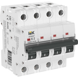 ARMAT Автоматический выключатель M10N 4P K 2А IEK