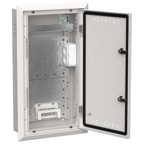 TITAN 5 Корпус мультимедиа ЩРв-36 (1х36) 630х365х130мм IP30 белый IEK