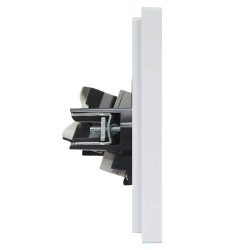 FORTE&PIANO Розетка двойная RJ11+RJ45 кат.5E FP235 белый IEK