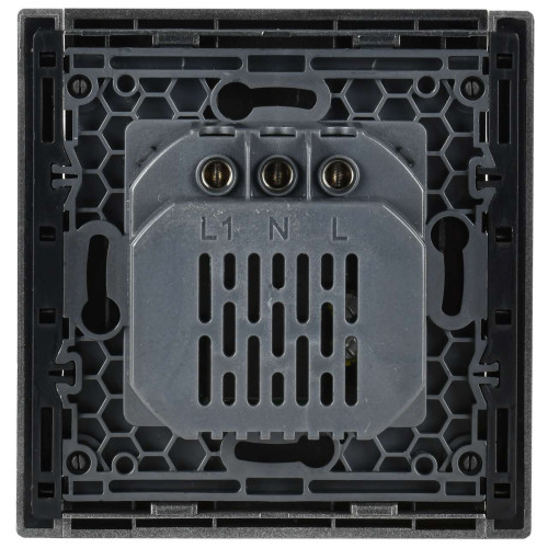 FORTE&PIANO Выключатель карточный 30А FP543 сталь IEK