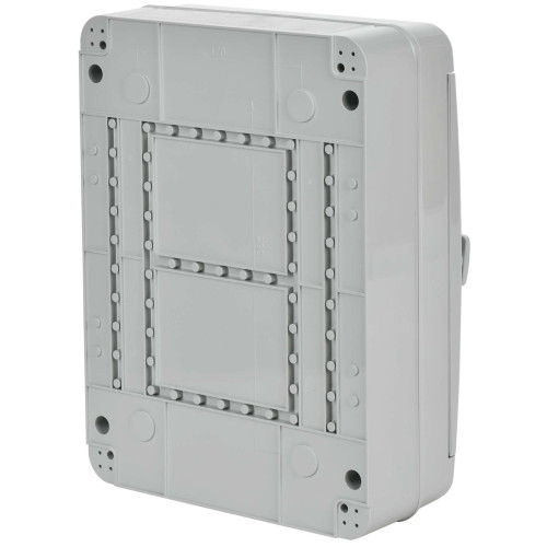 TEKFOR Корпус пластиковый КМПн-24 IP65 серая непрозрачная дверь IEK