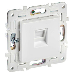 SKANDY Розетка компьютерная RJ45 кат.5E SK-K01W арктический белый IEK