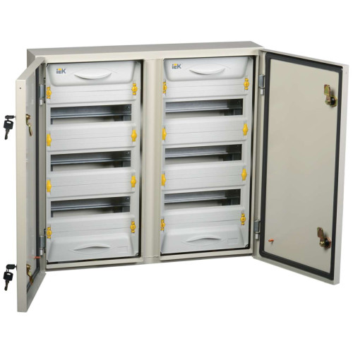 PRO Корпус металлический ЩРн-2х36з-1 У2 IP54 IEK
