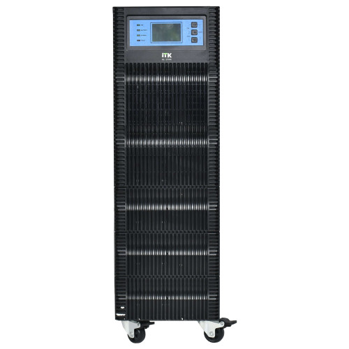 ITK ELECTRA OT ИБП однофазный онлайн 6кВА/6кВт LCD дисплей 192-240VDC клеммная колодка c АКБ 16х7AH USB EPO RS232 SNMP слот Tower