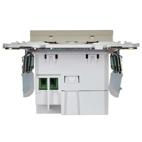 SKANDY Розетка USB A+C 18Вт SK-R13B бежевый IEK