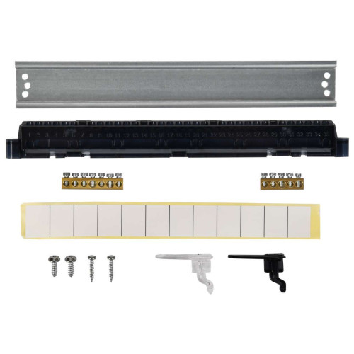 UNION Compact Корпус пластиковый ЩРН-П-12 IP41 черная прозрачная дверь IEK