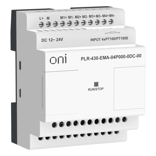 ПЛК 430 Модуль расширения входов выходов 4 входа Pt100/Pt1000 24В DC ONI
