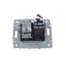 BRITE Розетка двойная TV+RJ45 кат.5E РТВ/РК12-БрА алюминий IEK BRITE Розетка двойная TV+RJ45 кат.5E РТВ/РК12-БрА алюминий IEK