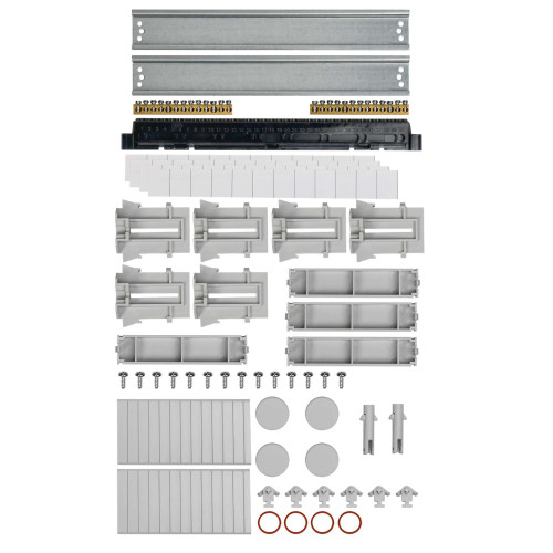 TEKFOR Корпус пластиковый КМПн-36 IP65 черная прозрачная дверь IEK