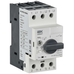 ARMAT Автоматический выключатель защиты двигателя A6 GV2P 2,5-4А IEK