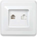 VEGA Розетка 2-местная RJ11/RJ45 РК/Т12-ВБ белый IEK VEGA Розетка 2-местная RJ11/RJ45 РК/Т12-ВБ белый IEK