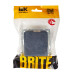 BRITE Выключатель 1-клавишный самовозвратный 10А ВС10-1-4-БрМ маренго IEK BRITE Выключатель 1-клавишный самовозвратный 10А ВС10-1-4-БрМ маренго IEK