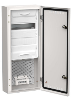 TITAN 5 Корпус комбинированный ЩРн-24 (1х48) 710х310х140мм IP30 белый IEK