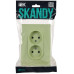 SKANDY Розетка 2-местная без заземления с защитными шторками 10А в сборе SK-R09G мятный IEK SKANDY Розетка 2-местная без заземления с защитными шторками 10А в сборе SK-R09G мятный IEK