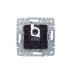 BRITE Розетка компьютерная RJ45 кат.5E РК10-БрТБ темная бронза IEK