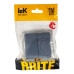 BRITE Выключатель 2-клавишный проходной 10А ВС10-2-6-БрМ маренго IEK BRITE Выключатель 2-клавишный проходной 10А ВС10-2-6-БрМ маренго IEK