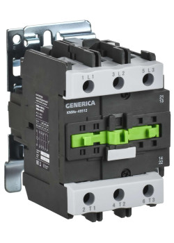 Контактор КМИе-49512 95А 110В/АС3 1NO;1NC GENERICA