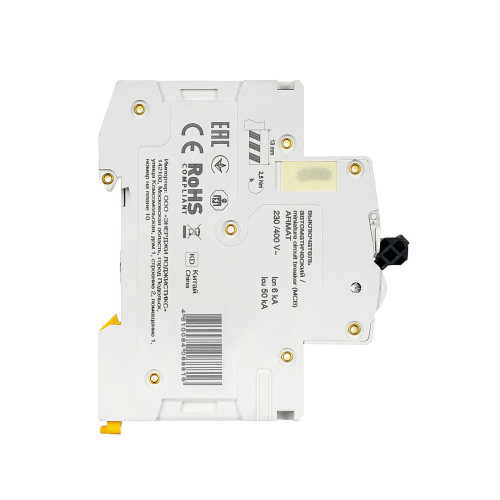 ARMAT Автоматический выключатель M06N 3P D 1А IEK