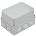 Коробка распаячная КМ41245 для открытой проводки безгалогенная (HF) 190х140х120мм IP44 10 гермовводов серая IEK Коробка распаячная КМ41245 для открытой проводки безгалогенная (HF) 190х140х120мм IP44 10 гермовводов серая IEK
