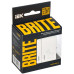 BRITE Выключатель 2-клавишный с индикацией для отелей 10А ВС10-2-9-БрЖ жемчуг IEK BRITE Выключатель 2-клавишный с индикацией для отелей 10А ВС10-2-9-БрЖ жемчуг IEK