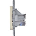 INSPIRIA Розетка компьютерная RJ45 категория 6 UTP слоновая кость
