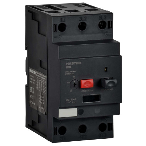 Пускатель ПРК64-40 In=40A Ir=25-40A Ue 660В IEK