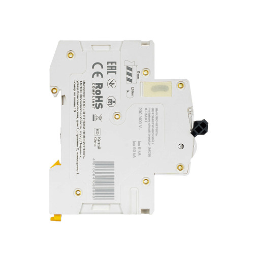 ARMAT Автоматический выключатель M06N 1P D 3А IEK