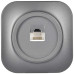 GLORY Розетка для открытой установки компьютерная RJ45 кат.5E РК10-ХСм сталь матовый IEK GLORY Розетка для открытой установки компьютерная RJ45 кат.5E РК10-ХСм сталь матовый IEK