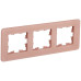 BRITE Рамка 3-местная РУ-3-2-Бр стекло дымчатый RE IEK BRITE Рамка 3-местная РУ-3-2-Бр стекло дымчатый RE IEK