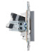 SKANDY Розетка компьютерная RJ45 кат.5E SK-K01Gr серый IEK SKANDY Розетка компьютерная RJ45 кат.5E SK-K01Gr серый IEK
