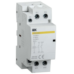 Контактор модульный КМ63-20М AC IEK