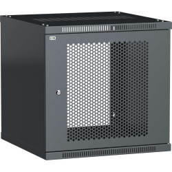 ITK Шкаф LINEA WE 15U 600x650мм дверь перфорированная черный