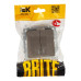 BRITE Выключатель 2-клавишный с индикацией 10А ВС10-2-1-БрС сталь IEK