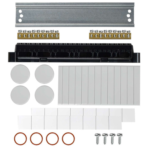 TEKFOR Корпус пластиковый КМПн-8 IP65 зеленая прозрачная дверь IEK