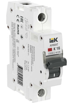 ARMAT Автоматический выключатель M10N 1P K 16А IEK