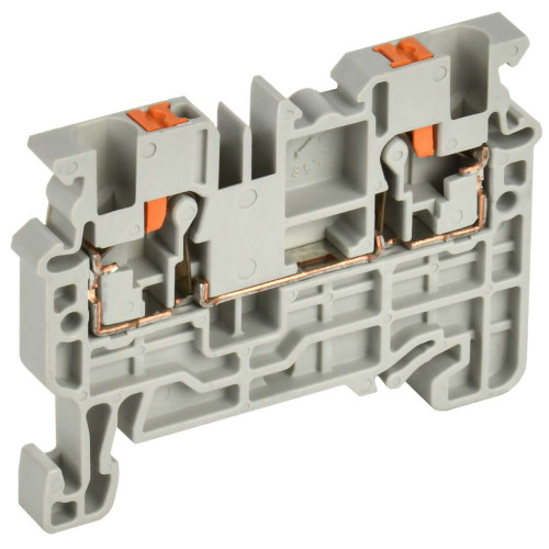 ARMAFIX Клемма пружин. Push-in CP 2,5мм2 серая IEK